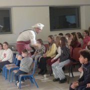 au milieu des enfants