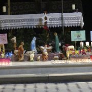 la crèche de l'église