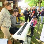 Les musiciens pour agrémenter la journée