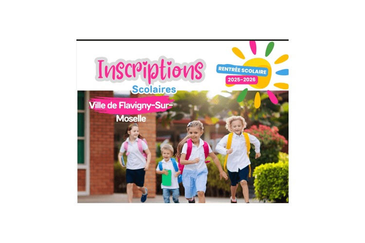 Inscriptions 2025-2026 à l'école de Flavigny