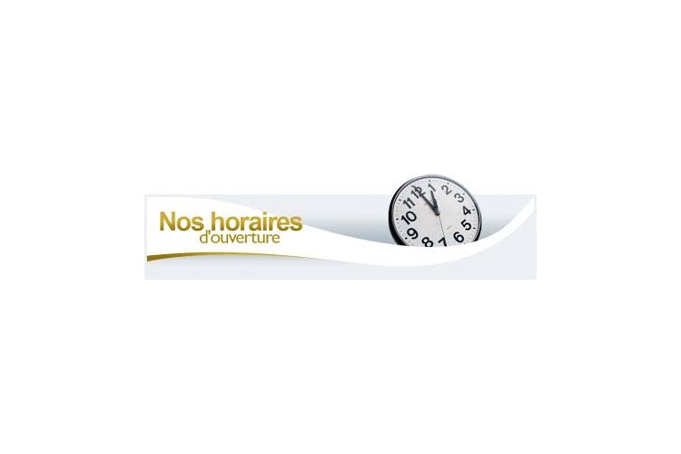 Horaires de la mairie